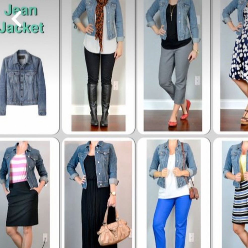Just ADD a Jean Jacket !